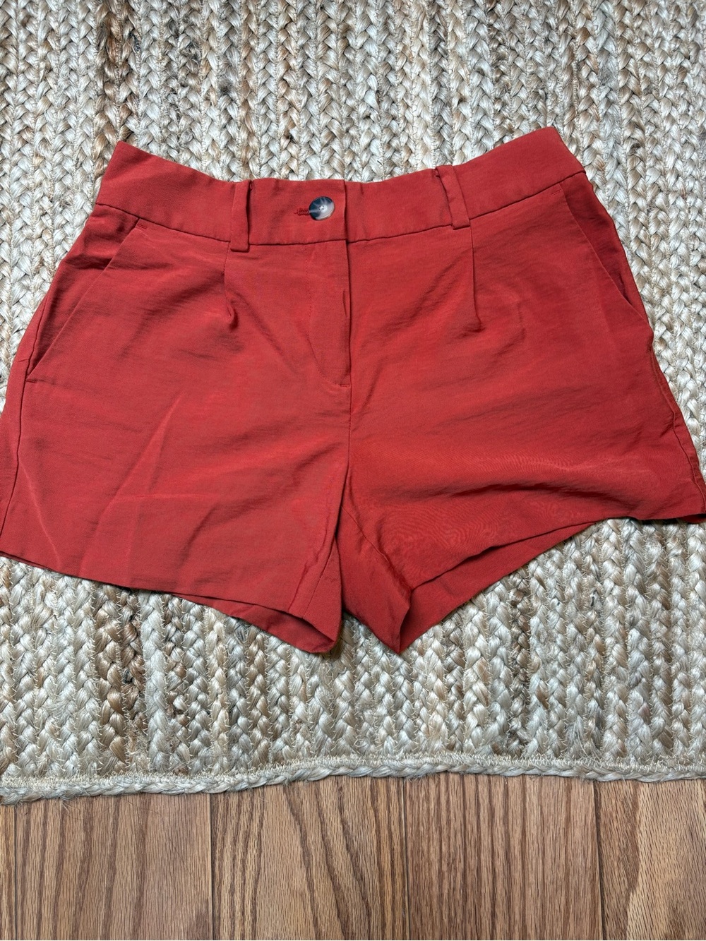 LOFT Rust orange Tailored Shorts